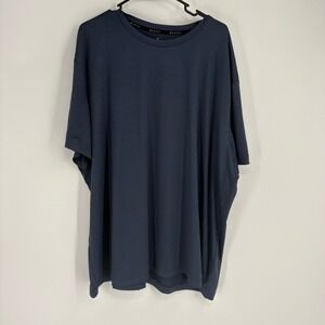 NWT ZELOS‎ Mens 3X Big Tall Blue Moisture Wicking T-Shirt Athletic Performance